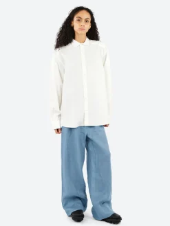 Baserange - Stoa Pants in Truss Blue