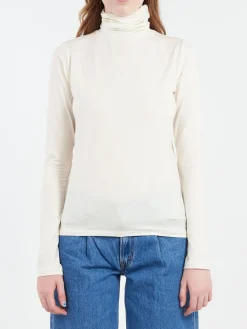 Baserange - Turtleneck Tee in Undyed