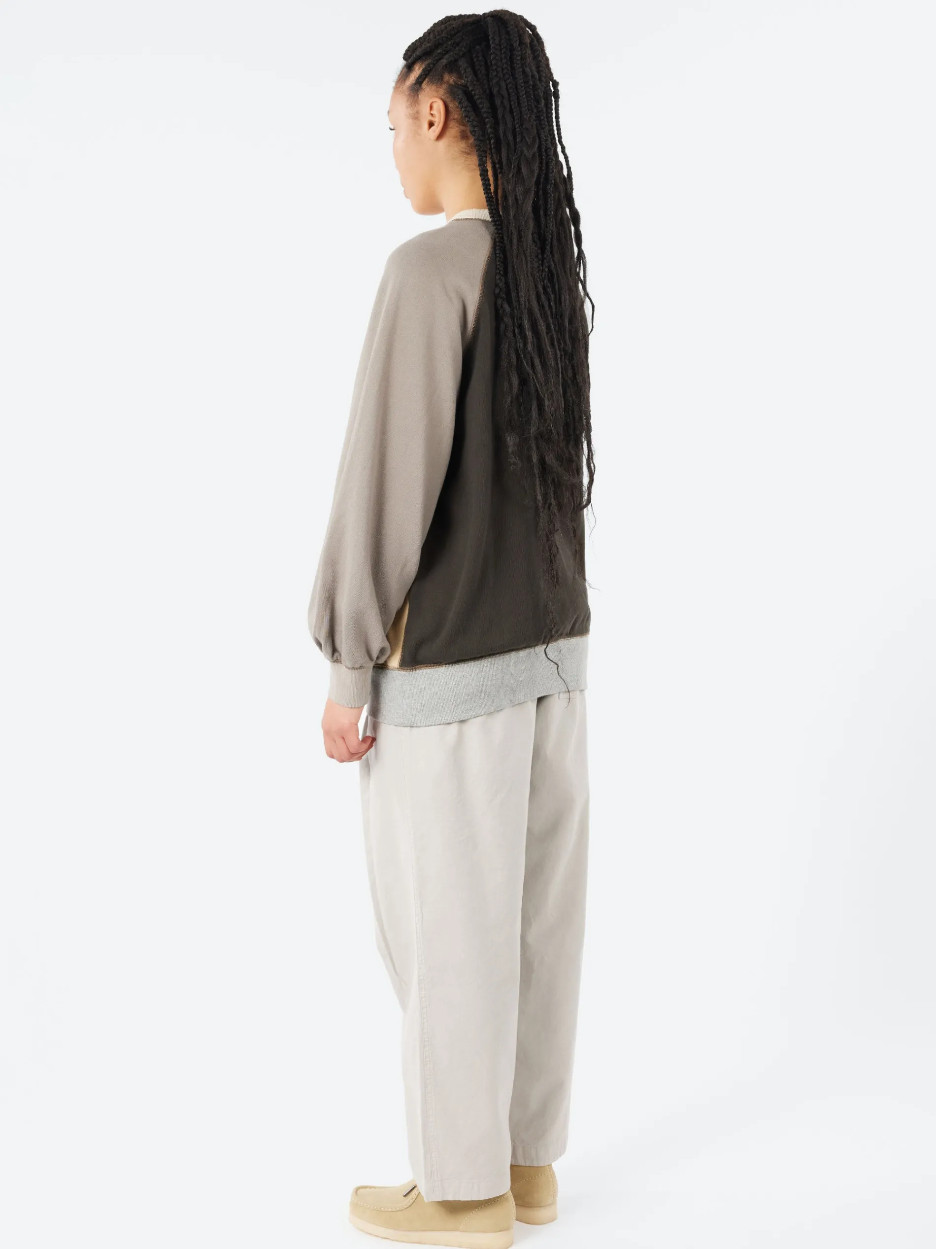 BEAMS BOY - Crazy Sweatshirt in Beige