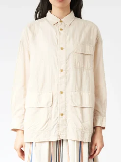 BEAMS BOY - Hunting Shirt in Beige