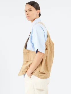 BEAMS BOY - PE Hunting Vest in Beige