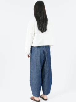 BEAMS BOY - Short Coverall Jacket in Off White