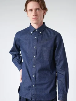 BEAMS PLUS - B.D. Denim Shirt in Indigo
