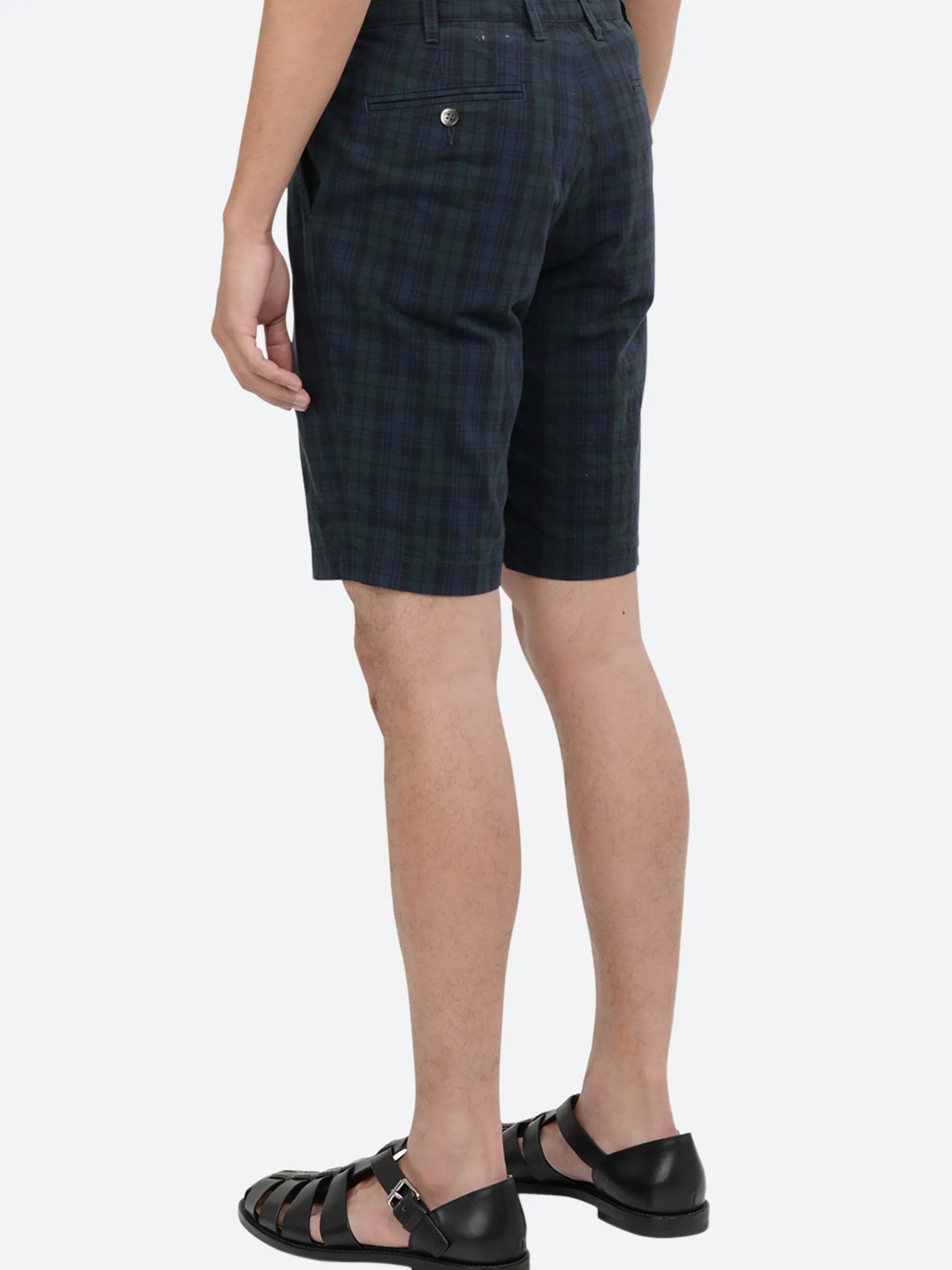 BEAMS PLUS - Blackwatch Check Shorts