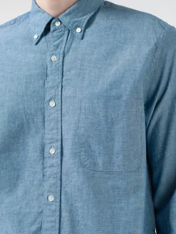 BEAMS PLUS - Chambray Button-Down Shirt