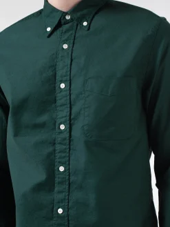BEAMS PLUS - Colour Oxford Button Down Shirt in Green