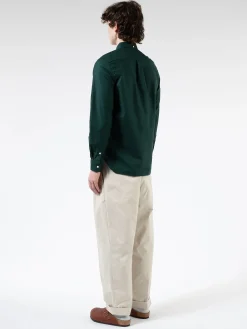 BEAMS PLUS - Colour Oxford Button Down Shirt in Green