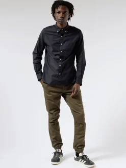 BEAMS PLUS - Gym Pants Slim Twill in Olive