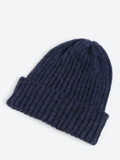 BEAMS PLUS - Linen Watch Cap in Navy