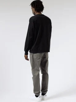 BEAMS PLUS - Long Sleeve Pocket Tee in Black