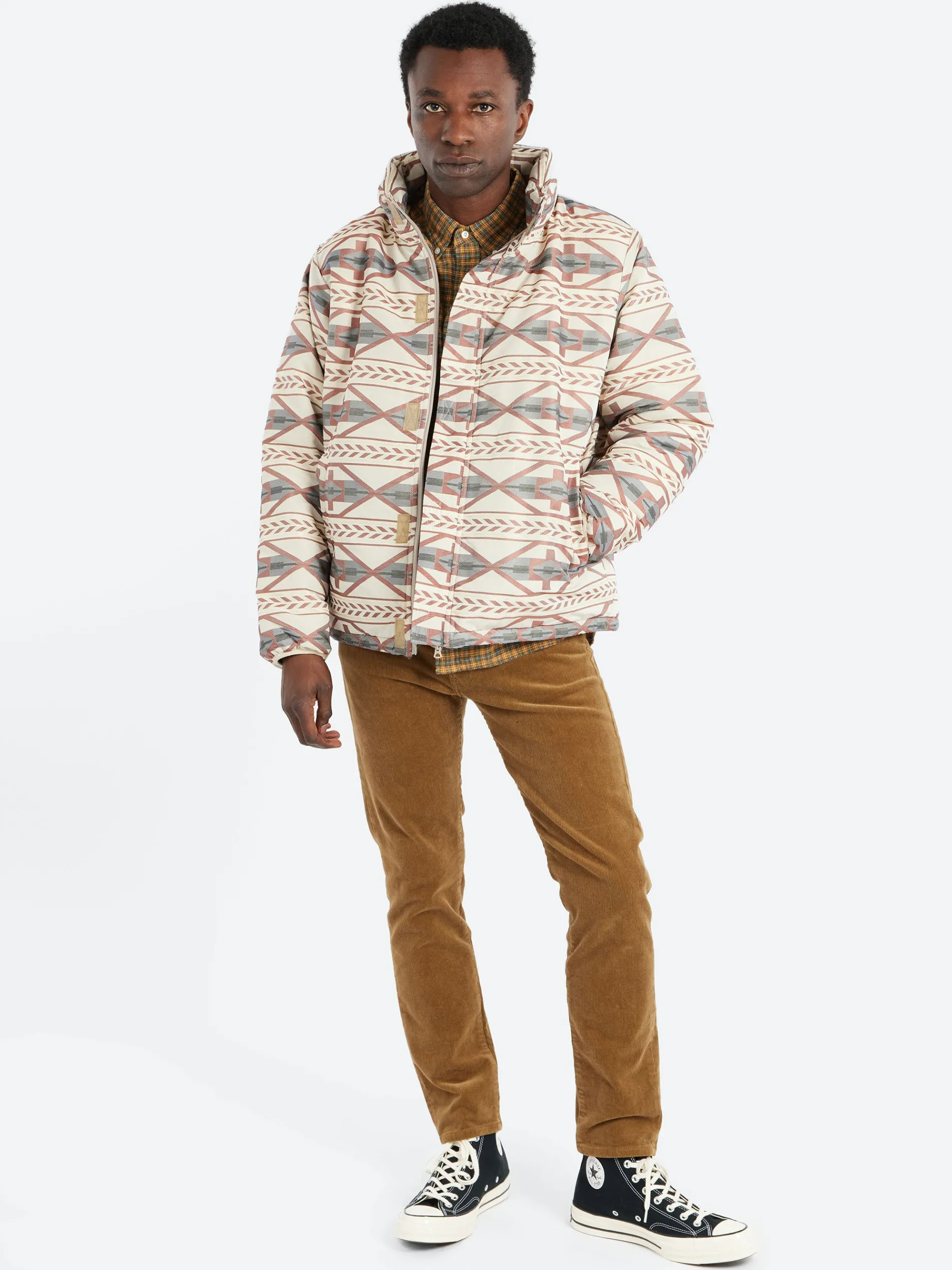 BEAMS PLUS - MIL Puff Blouson in Beige