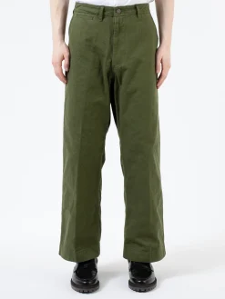 BEAMS PLUS - Mil Trousers in Olive