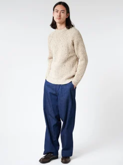 BEAMS PLUS - 8oz Denim Mil Trouser in Indigo