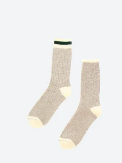 BEAMS PLUS - Rag Socks in Oatmeal