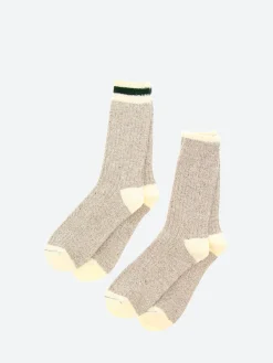 BEAMS PLUS - Rag Socks in Oatmeal