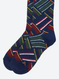 BEAMS PLUS - Regimental Socks in Crazy