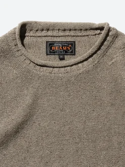 BEAMS PLUS - Roll Neck in Grey