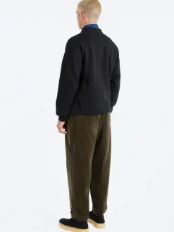 BEAMS PLUS - Sweat V Cardigan in Black