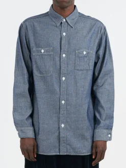 BEAMS PLUS - Work Shirt in Herringbone