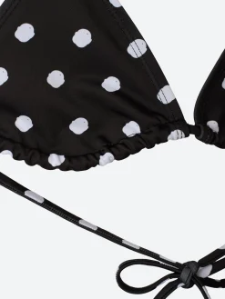 Beth Richards - Boheme Triangle Top in Black Dots