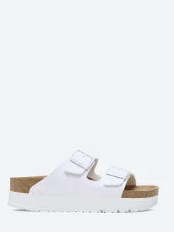 Birkenstock - Arizona Platform Vegan (Narrow) in White