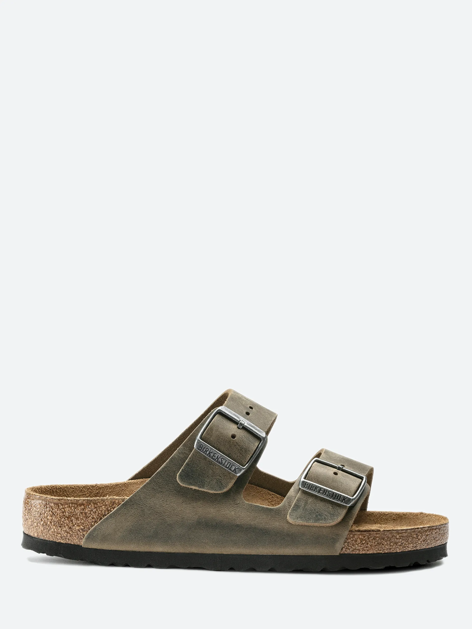 Birkenstock - Arizona Soft (Oiled Leather) in Faded Khaki
