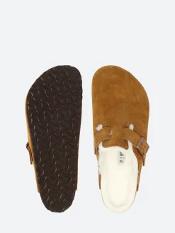 Birkenstock - Boston Shearling in Mink