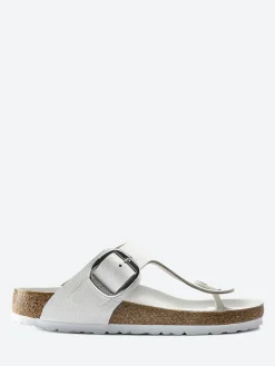 Birkenstock - Gizeh Big Buckle in White Leather