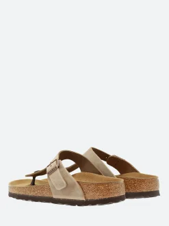 Birkenstock - Gizeh (Oiled Leather) in Tobacco Brown