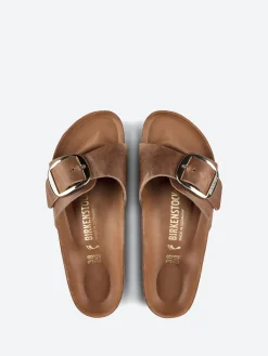 Birkenstock - Madrid Big Buckle Narrow in Cognac