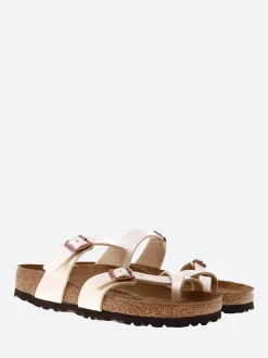 Birkenstock - Mayari (Birko-Flor) in Pearl White