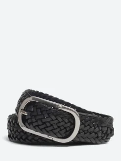 Bleu de Chauffe - Cliquet Belt in Noir