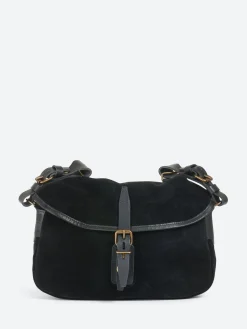 Bleu de Chauffe - Musette XS Bag in Noir