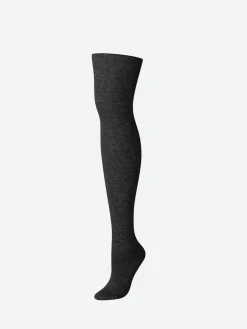Bleuforêt - Combed Cotton Tights in Anthracite
