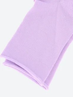 Bleuforêt - Velvet Ankle Sock in Deep Crocus