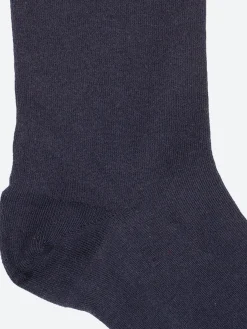 Bleuforêt - Velvet Ankle Sock in Navy