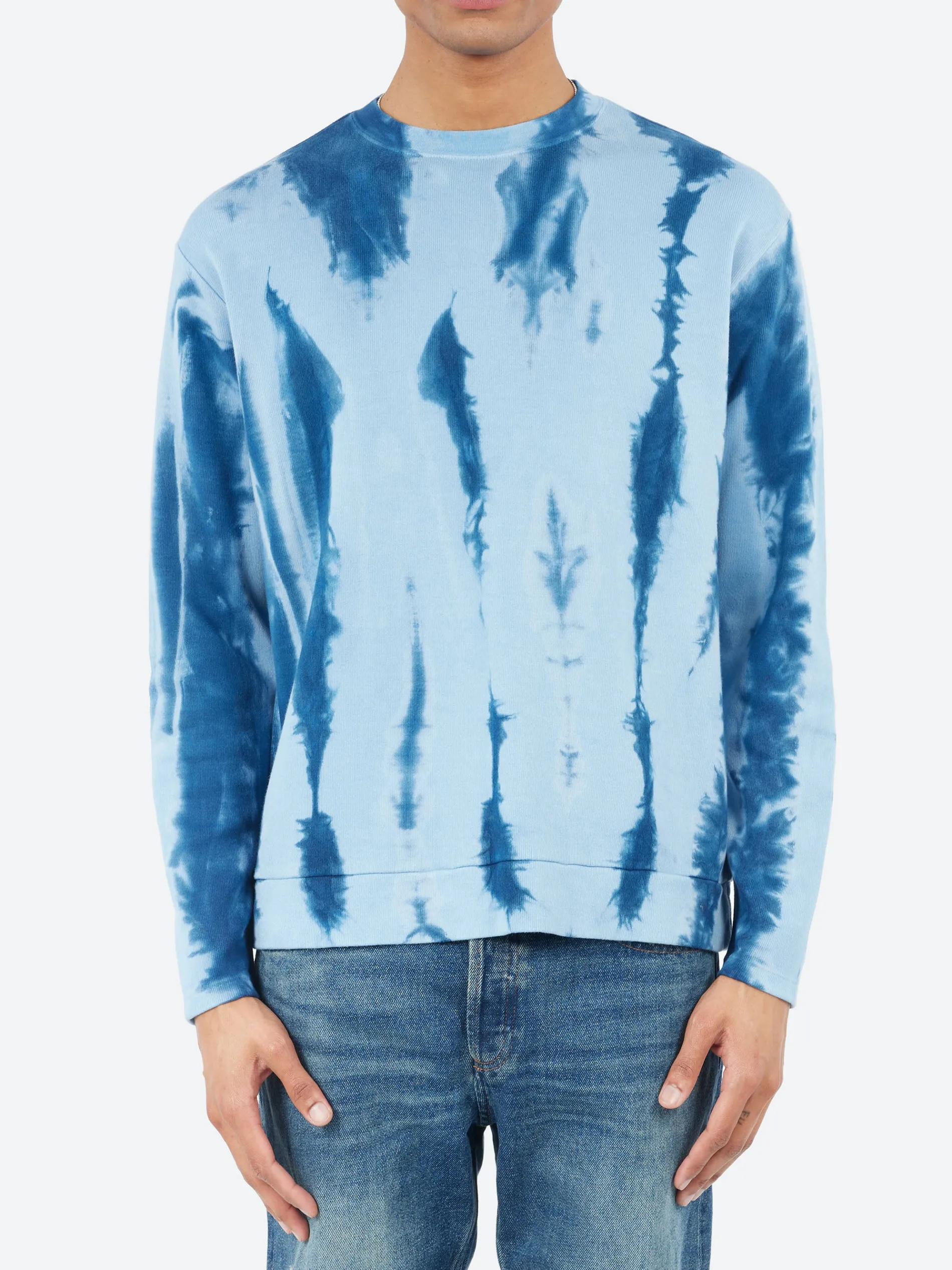 Blue Blue Japan - Shibori Pullover in Indigo