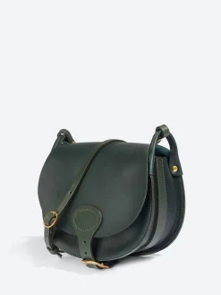 Blue de Chauffe - Diane M Saddle Bag in Vert