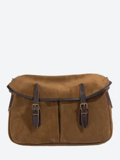 Blue de Chauffe - Musette M Bag in Tobacco