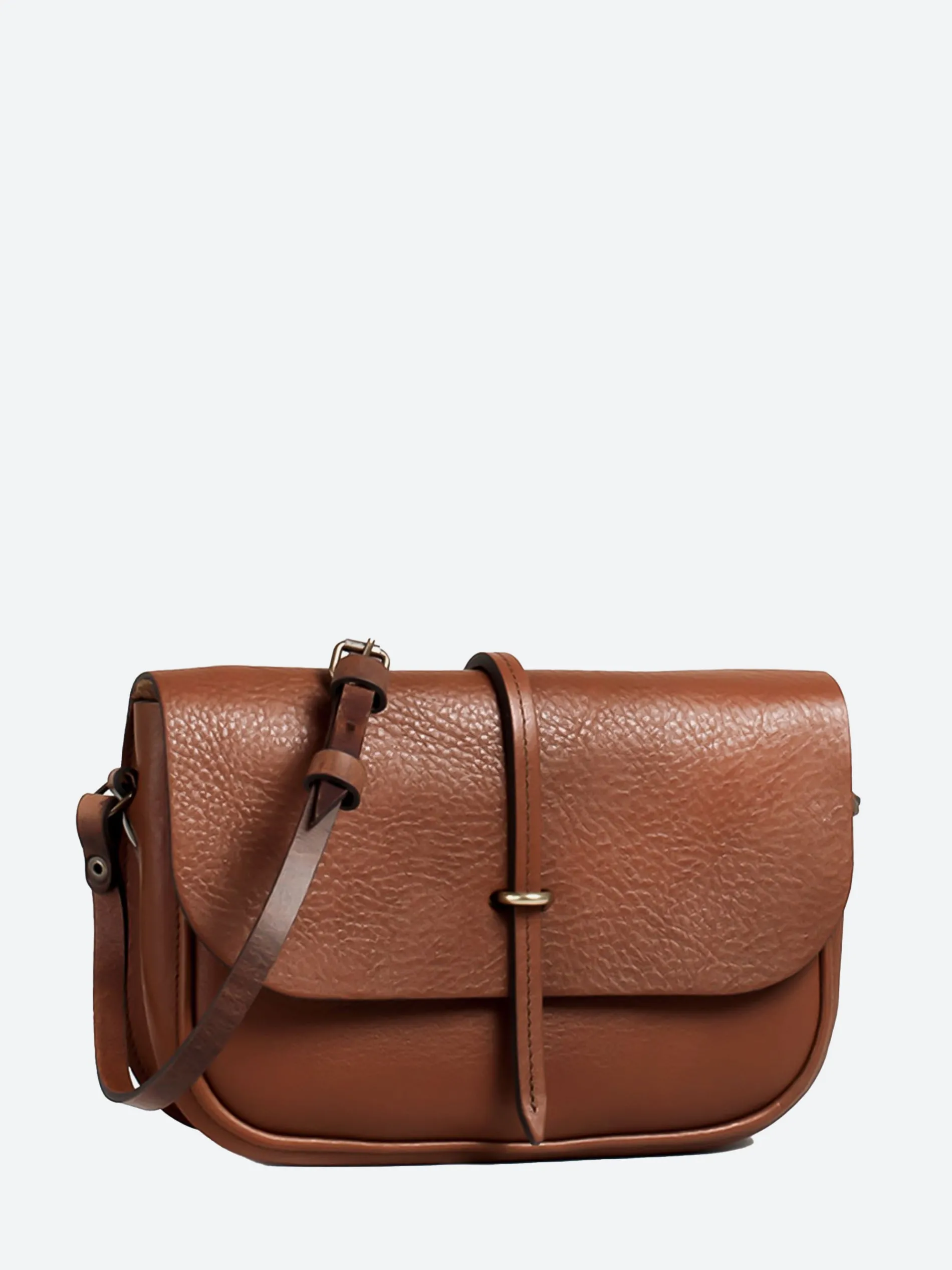 Blue de Chauffe - Pastis Mini Postman Bag in Cuba Libre