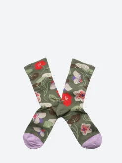 Bonne Maison - Flower Print Crew in Cedre