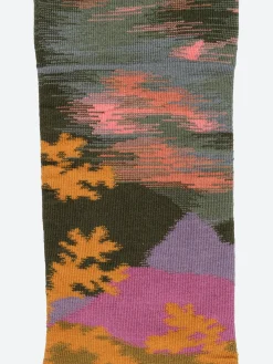 Bonne Maison - Herbier Absinthe Landscape Sock