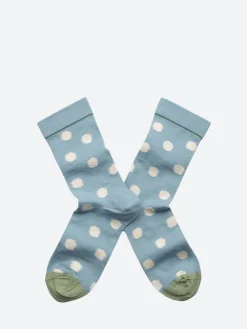Bonne Maison - La Riviere Bleue Polka Dot Sock