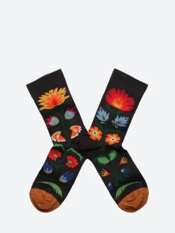 Bonne Maison - Polka Bouquet of Flowers Sock