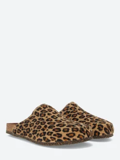 Bosabo - 164 Clogs in Leopard Capuchino