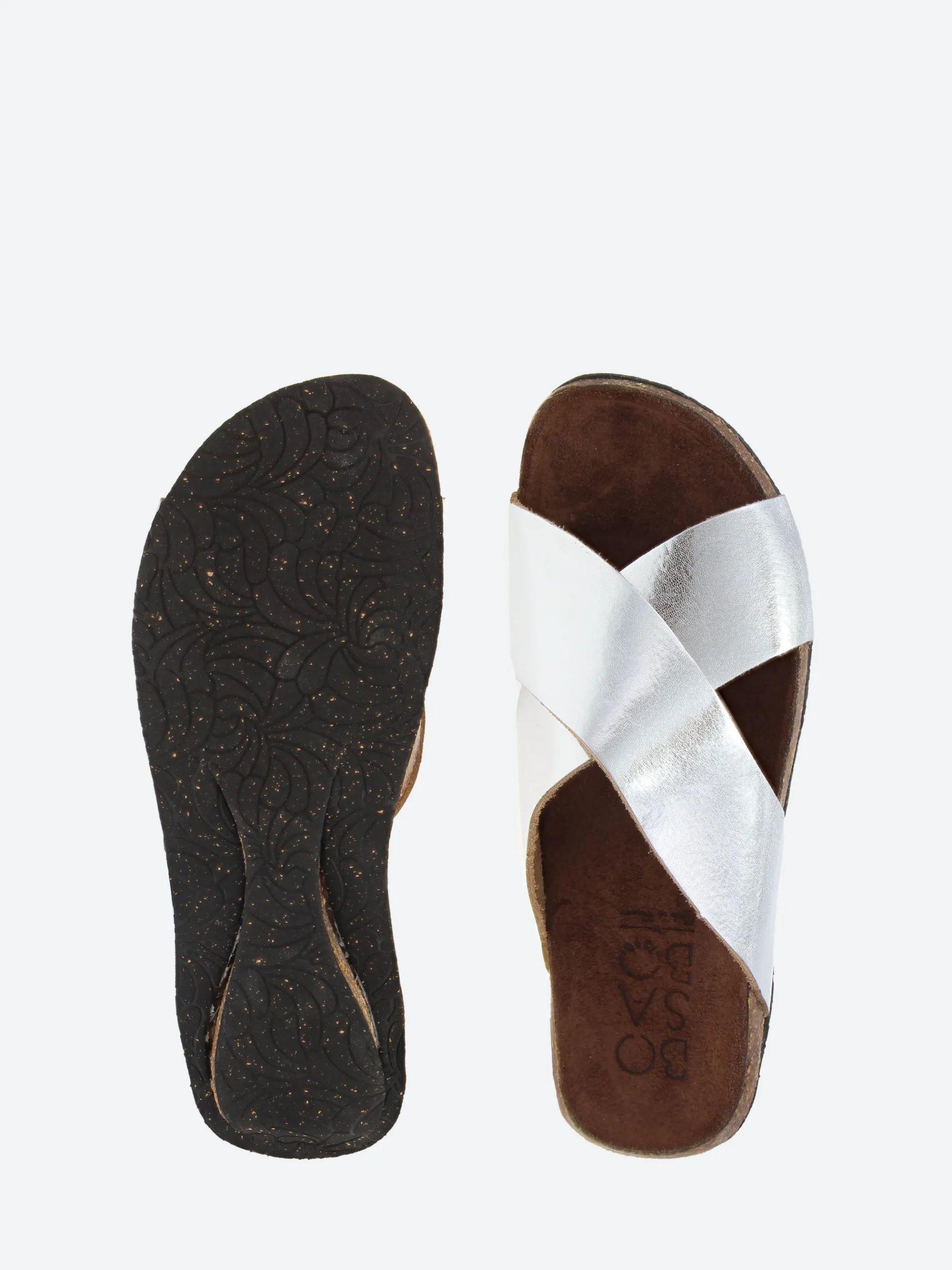 Bosabo - 396 Mule in Argent Mirror