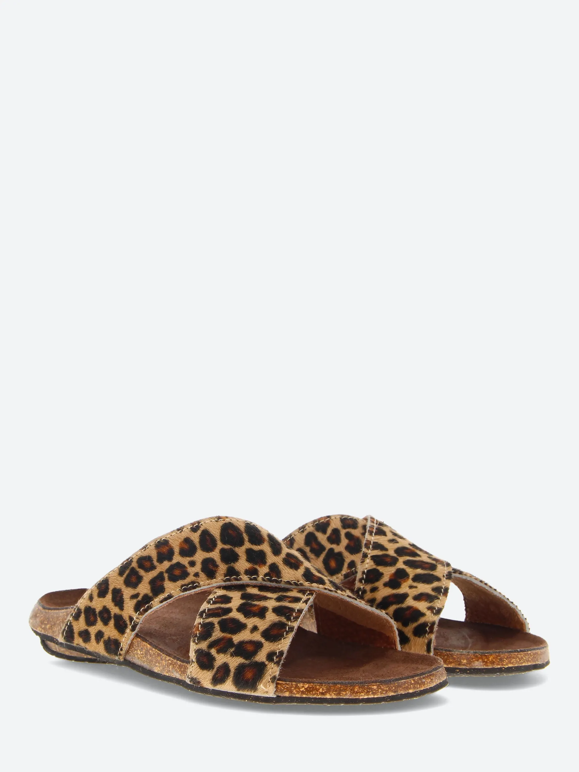 Bosabo - 396 Mule in Cappuchino Leopard