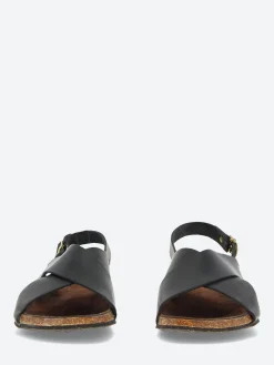 Bosabo - 396-288 Sandal in Noir Vachette