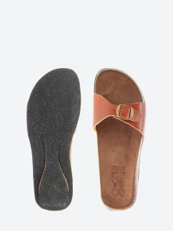 Bosabo - 168 Sandals in Cognac Vegetal