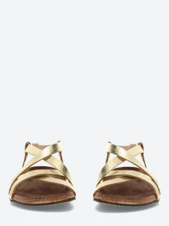 Bosabo - 498 Sandals in Gold Old Metal